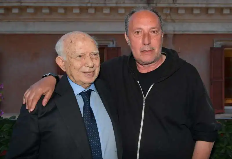 paolo cirino pomicino e fulvio abbate  foto di bacco