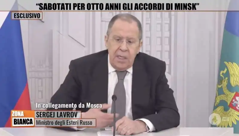 sergei lavrov intervistato da giuseppe brindisi a zona bianca   6