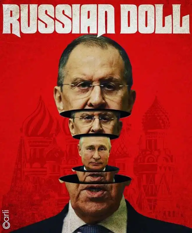 SERGEI LAVROV MEME - BY EMILIANO CARLI 