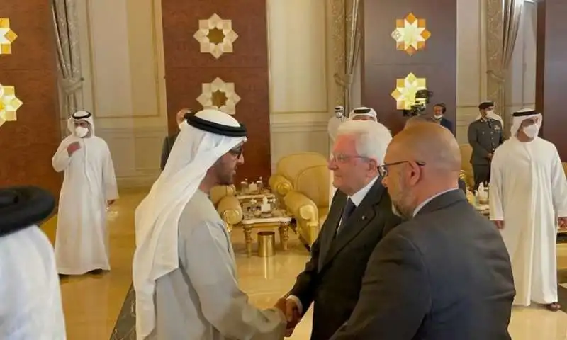 sergio mattarella ad abu dhabi 