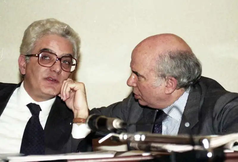 SERGIO MATTARELLA PAOLO CIRINO POMICINO 