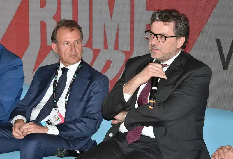 vito cozzoli e giancarlo giorgetti foto mezzelani gmt 026