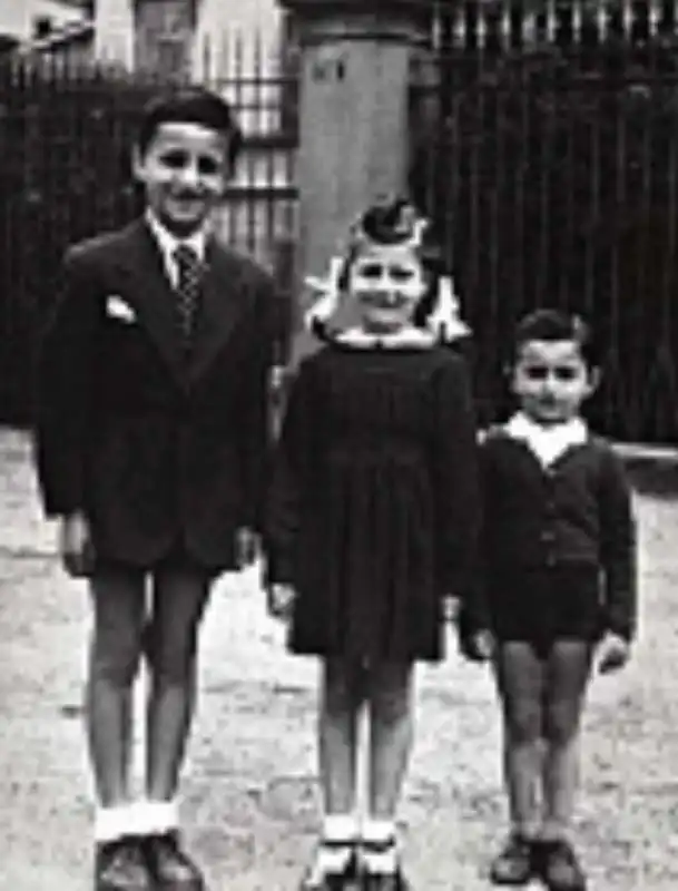 vittorio feltri a 3 anni