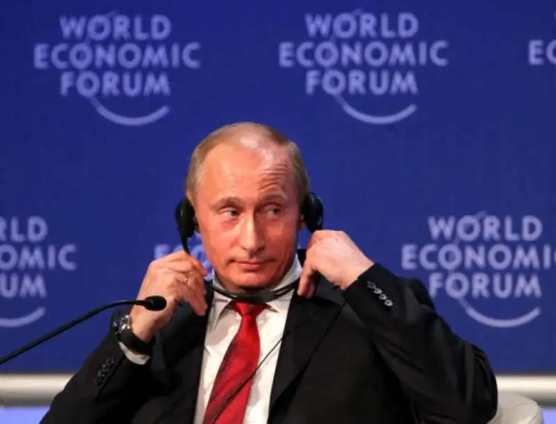 VLADIMIR PUTIN A DAVOS 