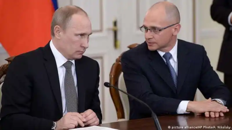 Vladimir Putin Sergei Kiriyenko