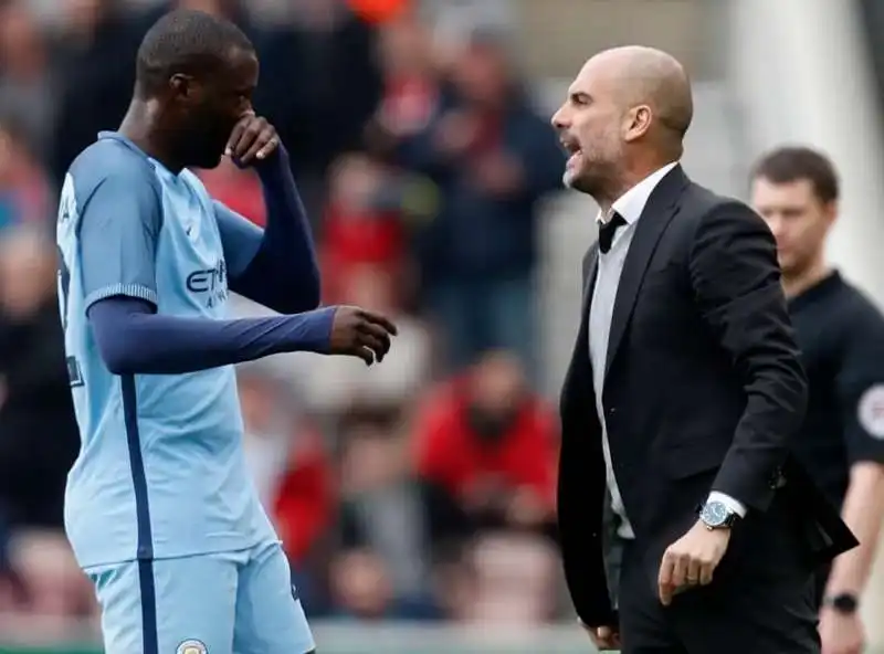 yaya toure pep guardiola 1