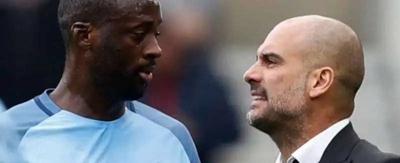 yaya toure pep guardiola 3