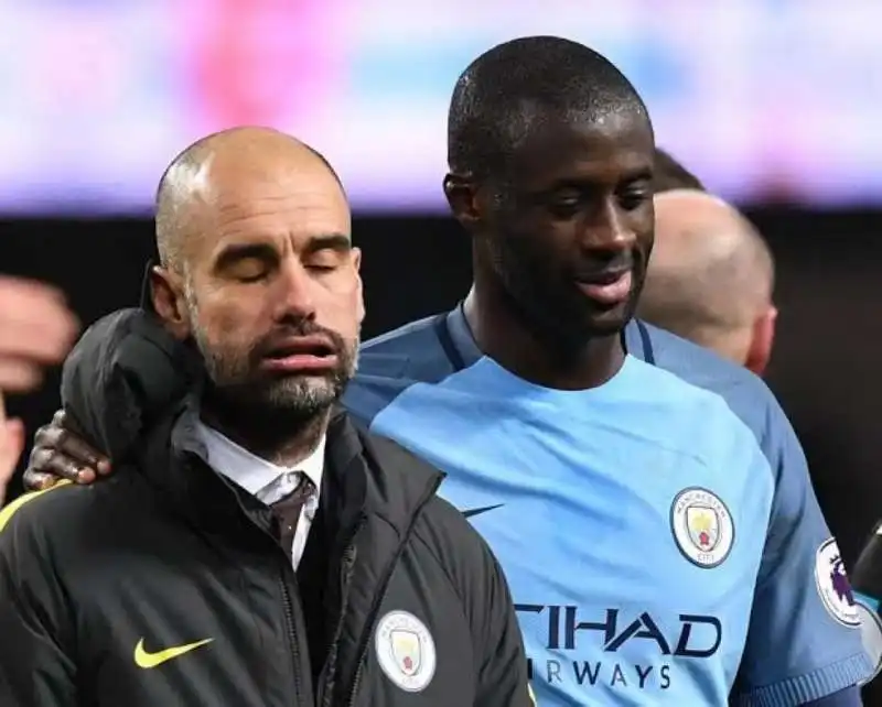 yaya toure pep guardiola 4