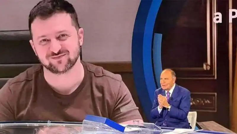 ZELENSKY E BRUNO VESPA