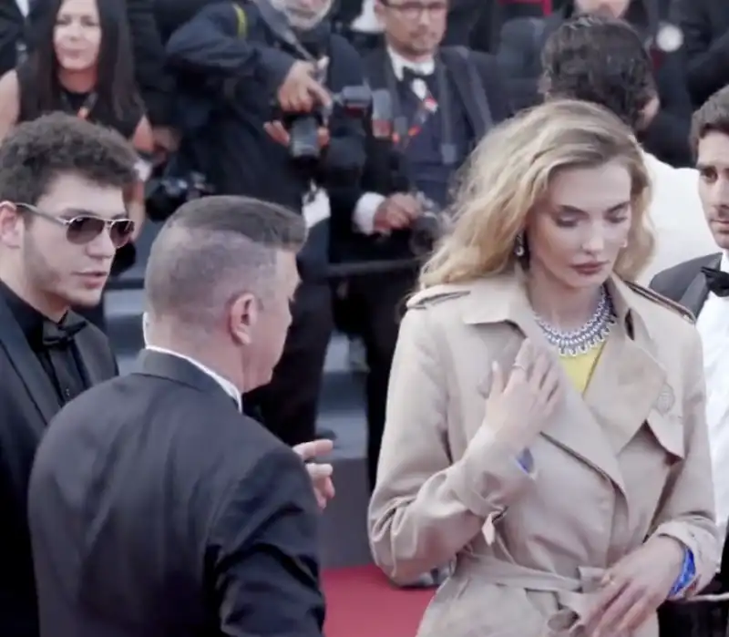 alina baikova al festival di cannes 5