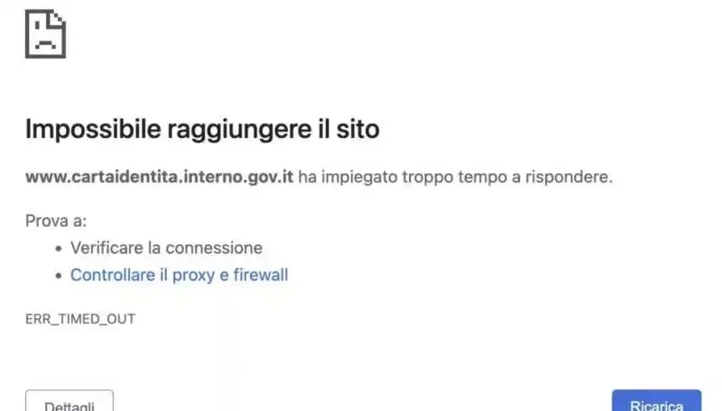 ATTACCO DEGLI HACKER FILORUSSI DI NONAME AL SITO DELLA CARTA D IDENTITA ELETTRONICA  