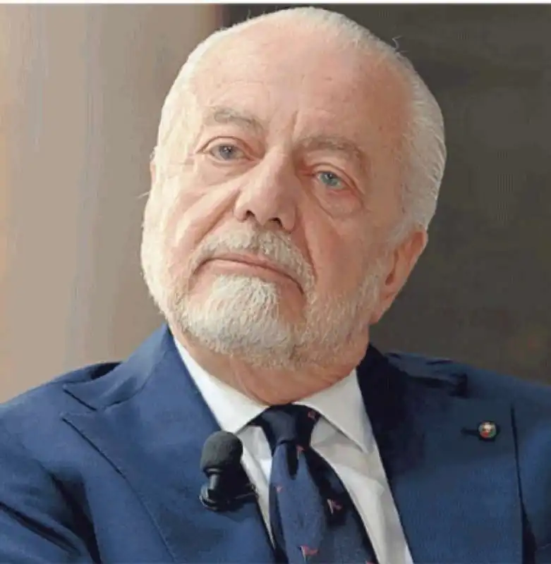 AURELIO DE LAURENTIIS INTERVISTATO DA MAURIZIO MOLINARI 