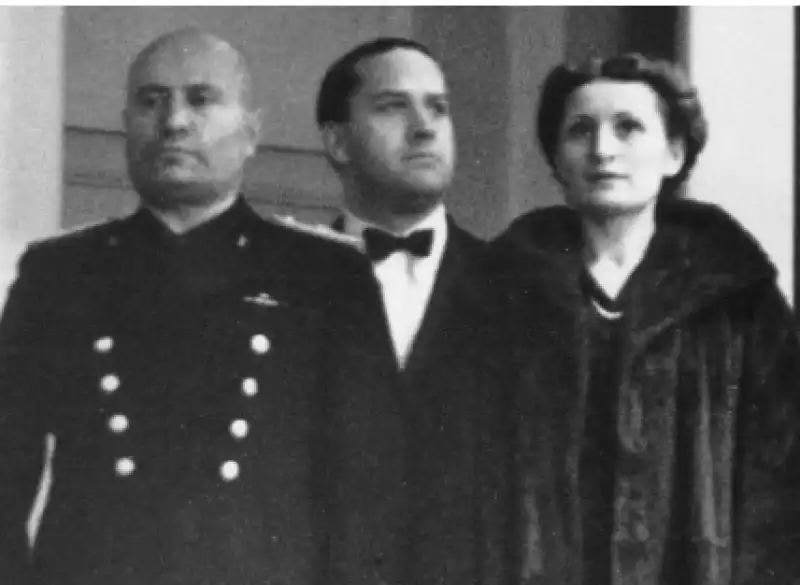 BENITO MUSSOLINI EDDA GALEAZZO CIANO