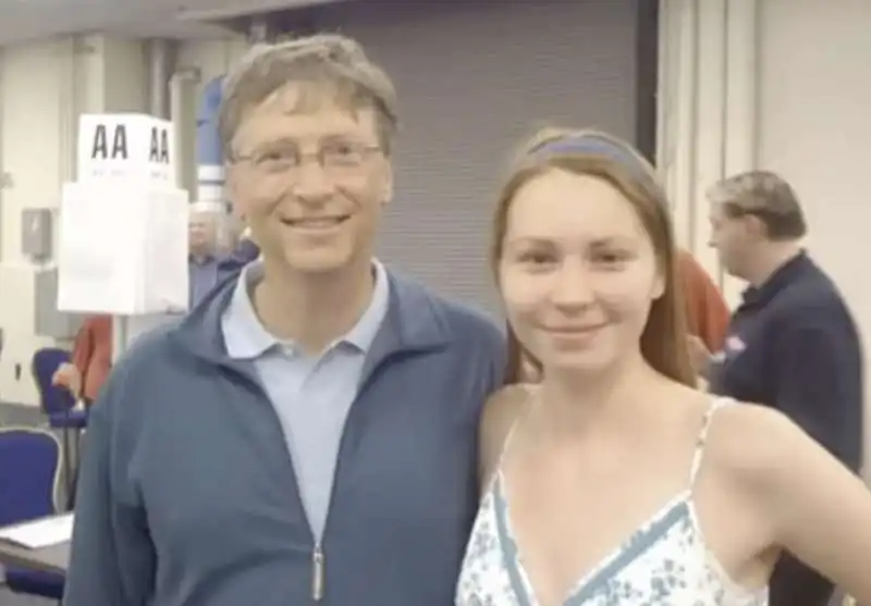 BILL GATES MILA ANTONOVA 