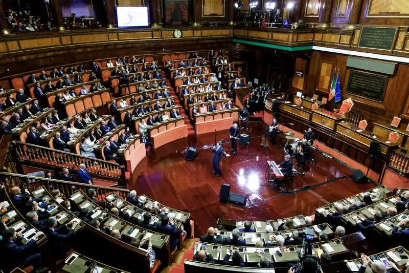  cerimonia per il 75mo anniversario dalla prima seduta del senato