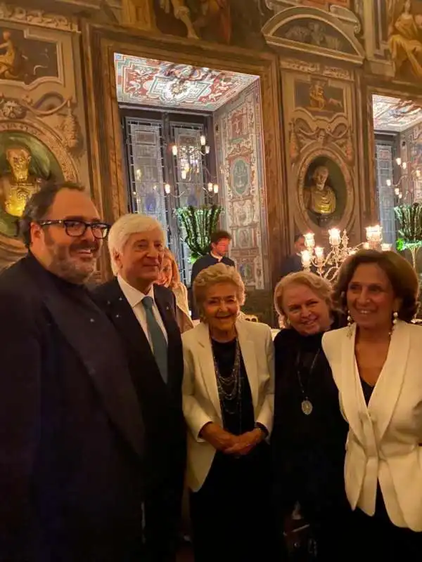 compleanno di salvo nastasi salvo nastasi ugo zampetti elisabetta belloni maddalena letta daniela memmo   