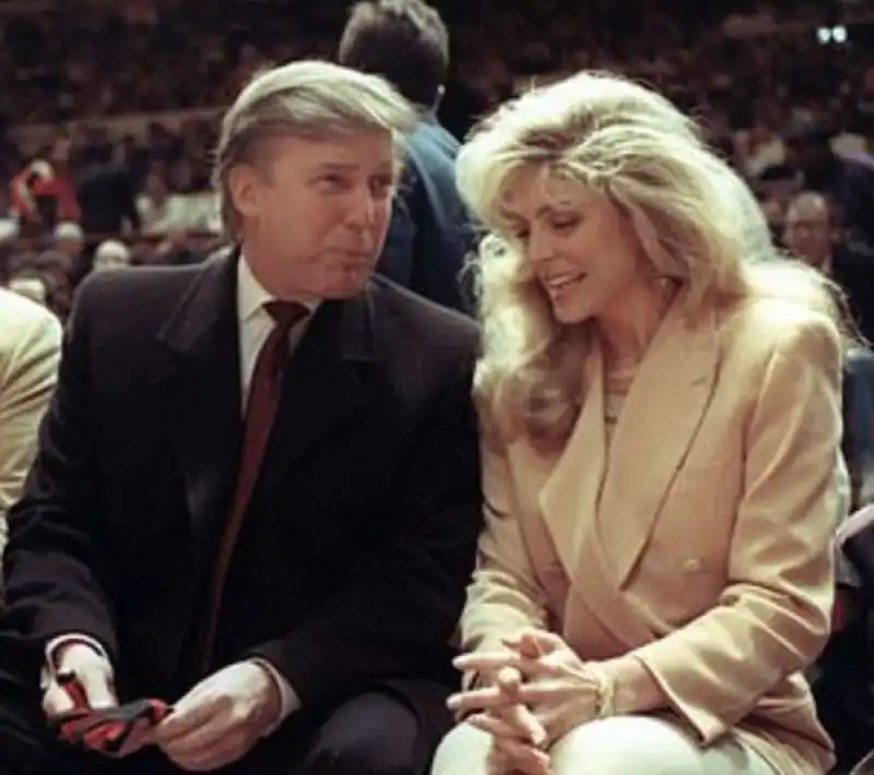 DONALD TRUMP MARLA MAPLES