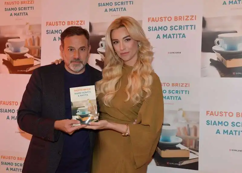 fausto brizzi e la moglie silvia salis  foto di bacco