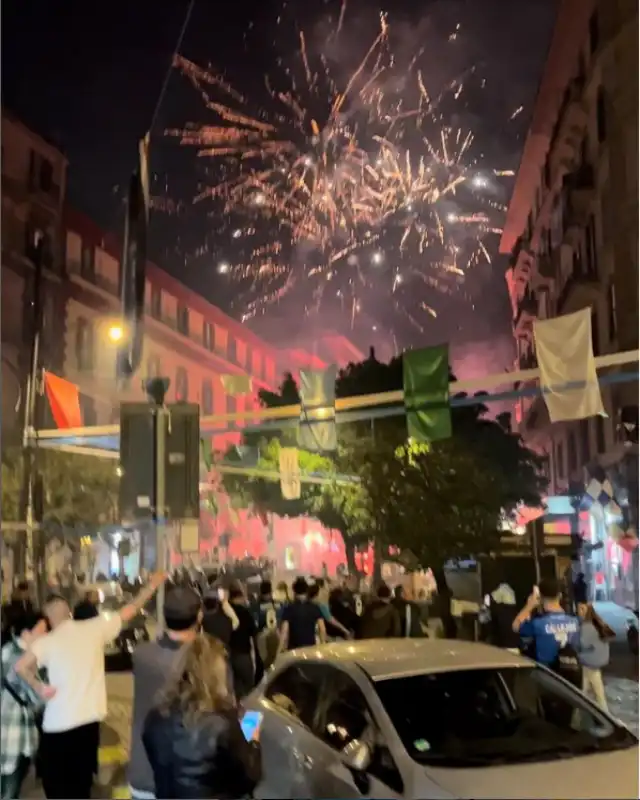 FESTA SCUDETTO NAPOLI