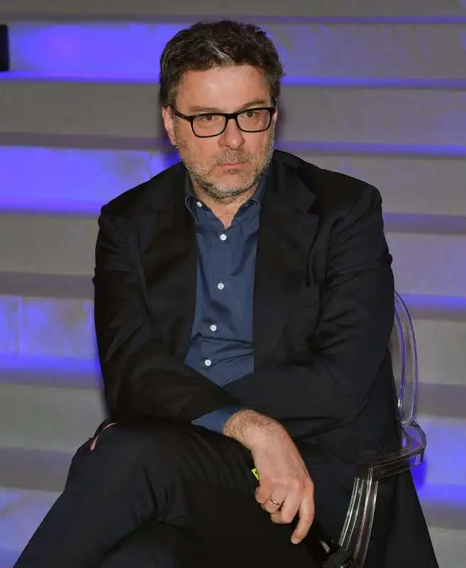 giancarlo giorgetti  foto mezzelani gmt 326 