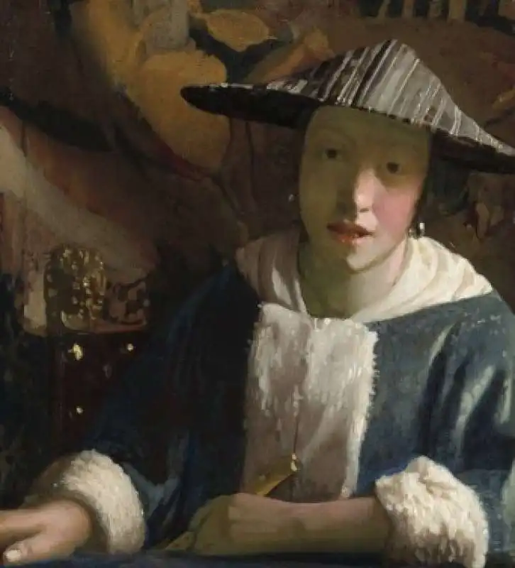 girl with a flute   johannes vermeer