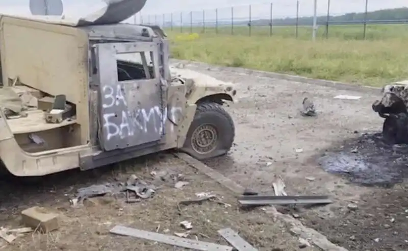 gli humvee americani usati per l attacco a belgorod   4