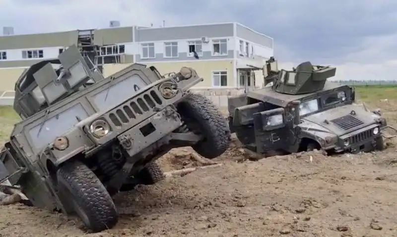 gli humvee americani usati per l attacco a belgorod   5