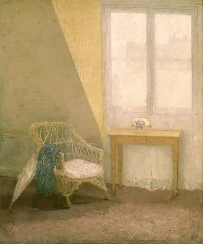 gwen john   a corner of the artists room paris