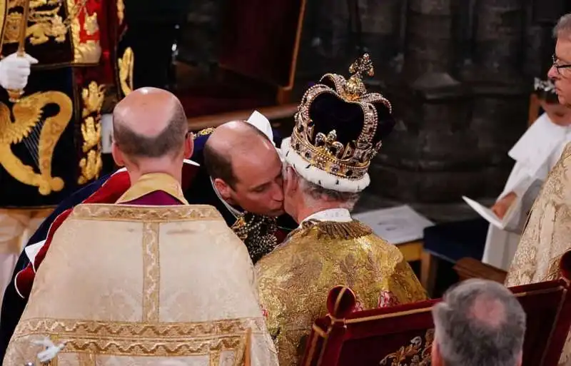 il bacio di william a re carlo 1