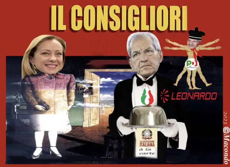 IL CONSIGLIORI - VIGNETTA BY MACONDO 