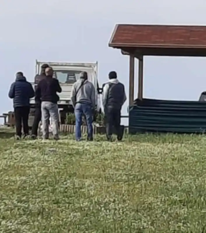 IL GAZEBO DEL SANTUARIO DI TREVIGNANO VIENE SGOMBERATO