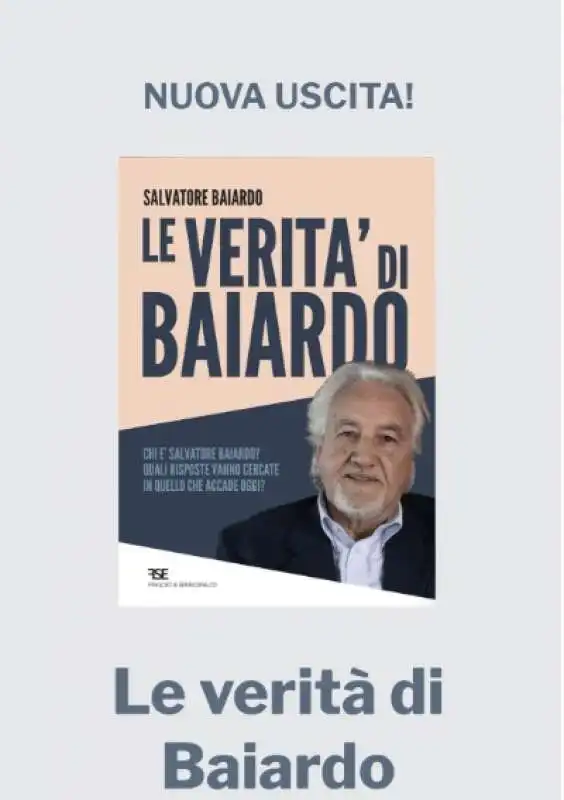 IL LIBRO DI SALVATORE BAIARDO