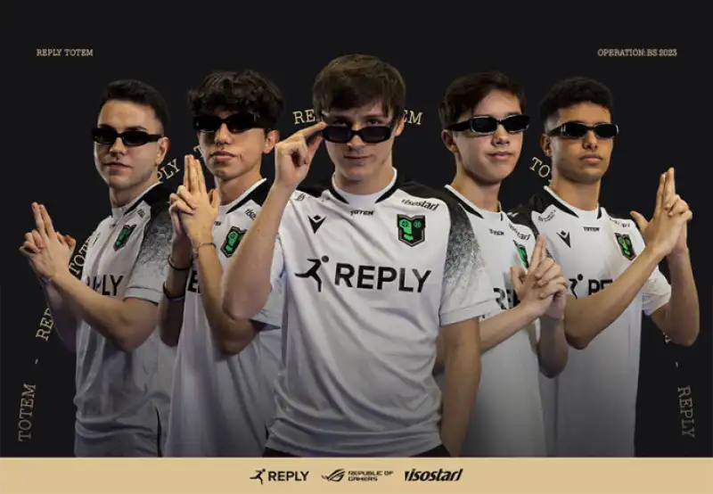 il team di esports reply totem. 2