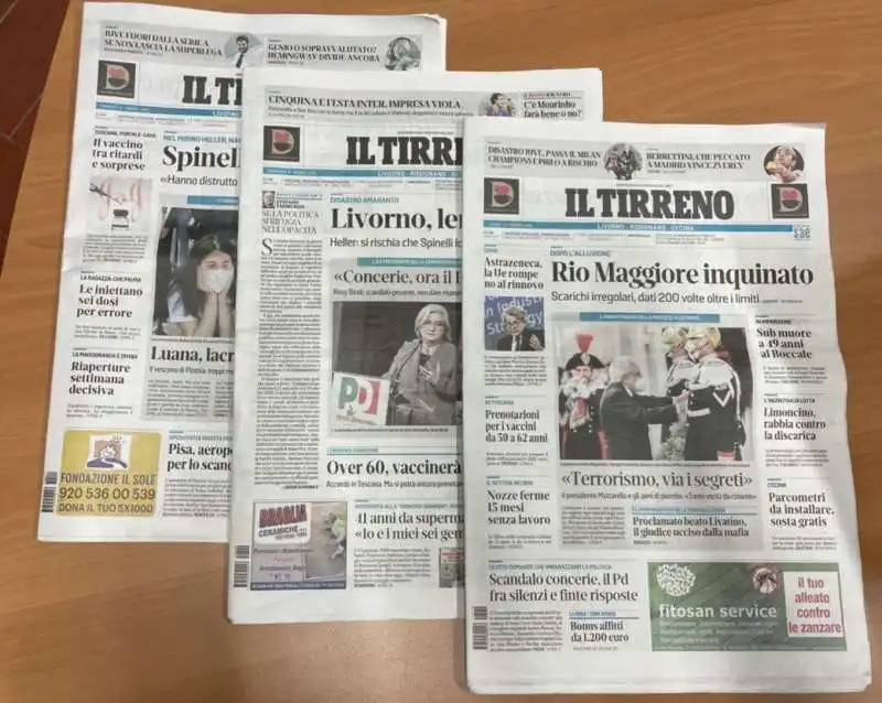 il tirreno    