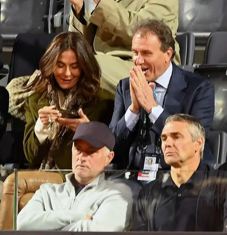 jose mourinho rossella e vito cozzoli foto dallavecchia gmt 239