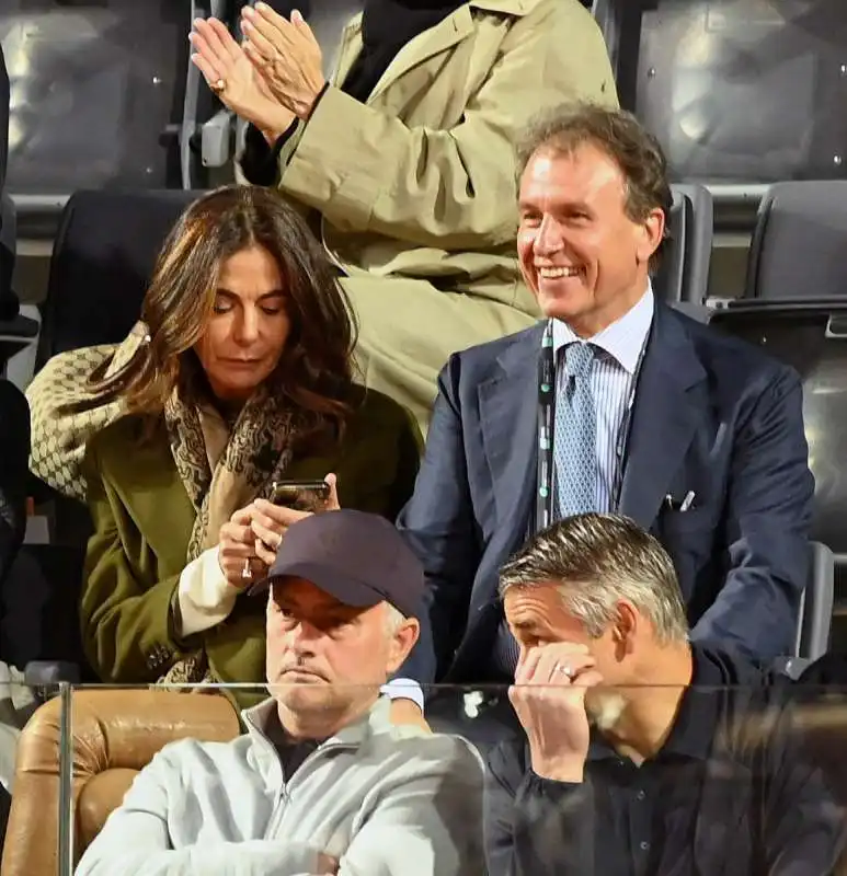 jose mourinho rossella e vito cozzoli foto dallavecchia gmt 244