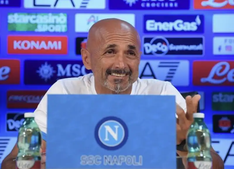 luciano spalletti in conferneza stampa