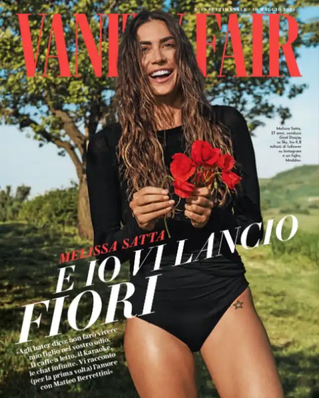 melissa satta copertina vanity fair