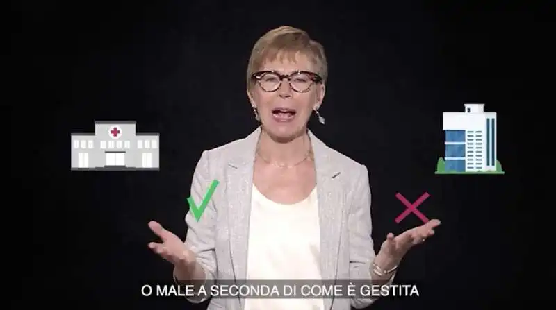 milena gabanelli - pagelle degli ospedali in italia