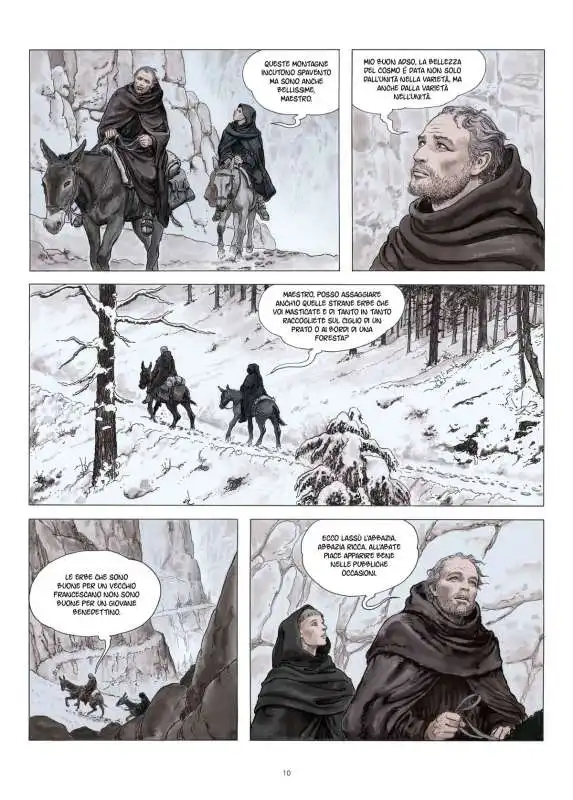 Milo Manara Il nome della rosa 