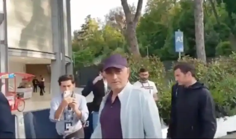 mourinho agli internazionali - foro italico