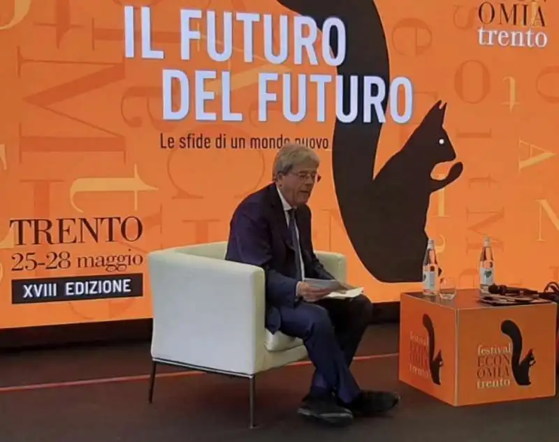 PAOLO GENTILONI AL FESTIVAL DELL ECONOMIA DI TRENTO 