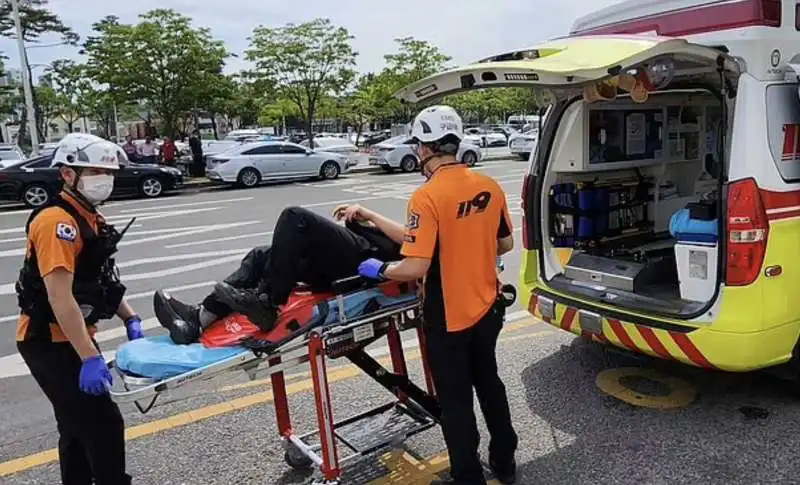 passeggeri del volo asiana airlines ricoverati 