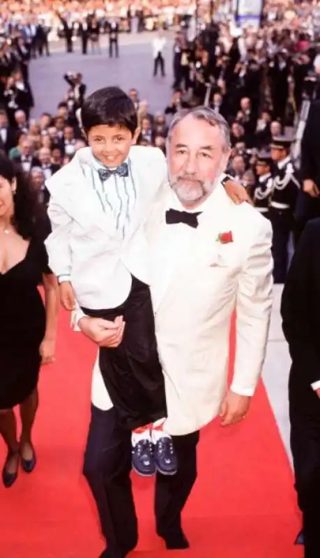 philippe noiret e salvatore cascio a cannes