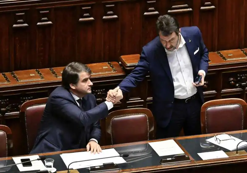 RAFFAELE FITTO MATTEO SALVINI 