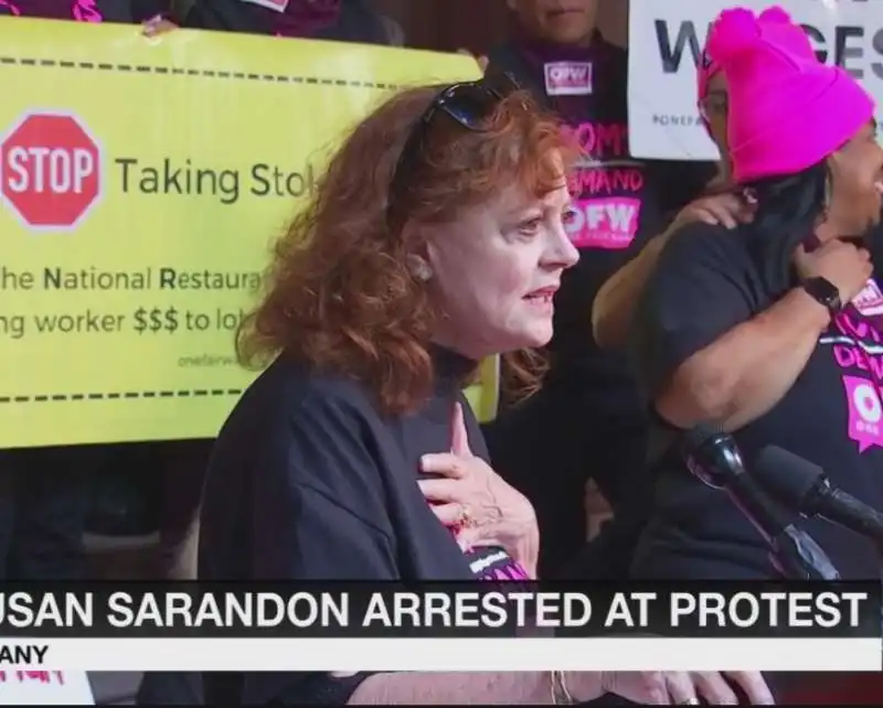 susan sarandon arrestata 5