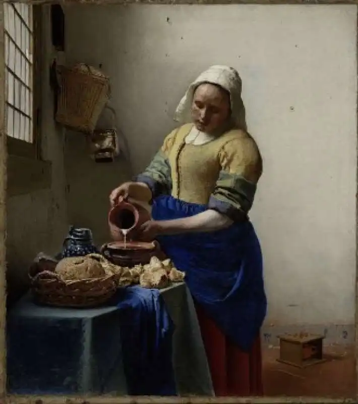 the milkmaid  johannes vermeer