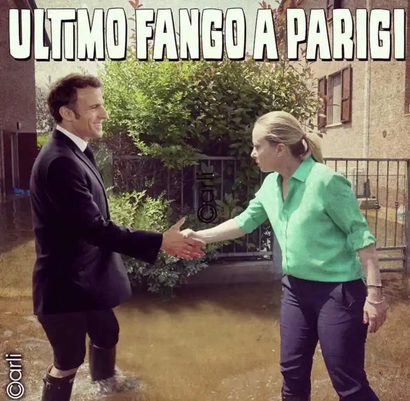 ULTIMO FANGO A PARIGI - MEME BY EMILIANO CARLI 