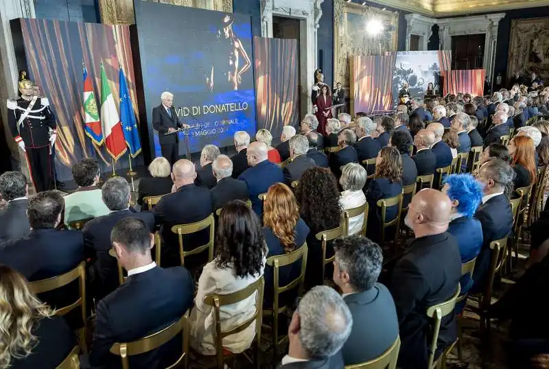 cerimonia di presentazione dei candidati ai premi ??david di donatello al quirinale   2