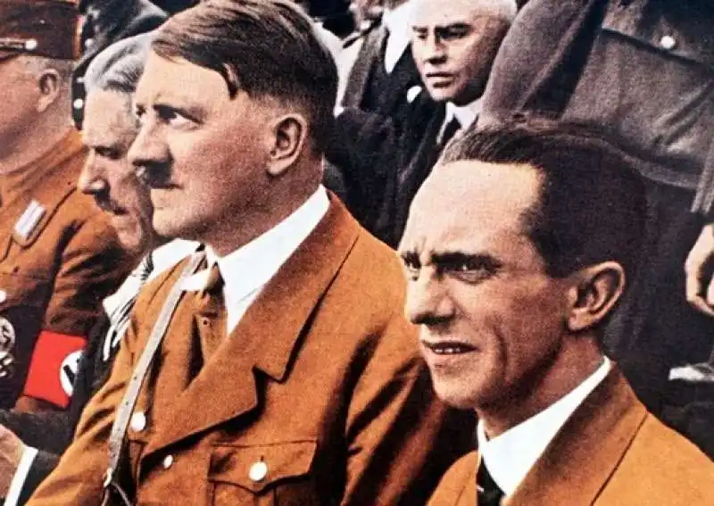 Adolf Hitler Joseph Goebbels